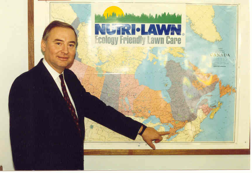 nutri-lawn founder Dick Nelles